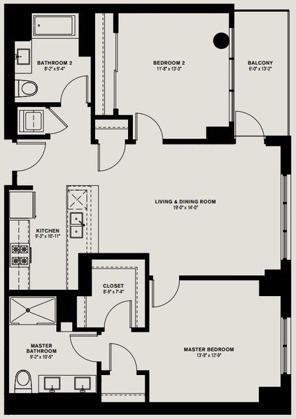Madison at Racine 2 Bed 16